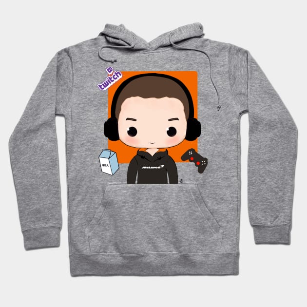 Lando Norris Hoodie by cutedrivers